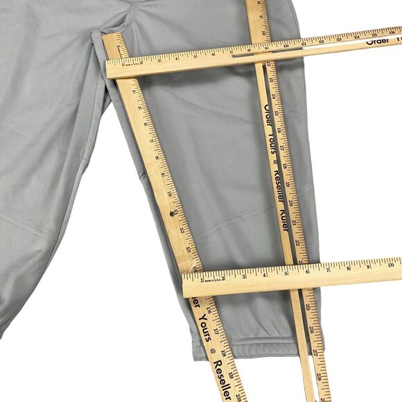 Nike Team Softball Women’s M Diamond Invader Uniform Pants Gray MSRP $40 - Picture 8 of 16